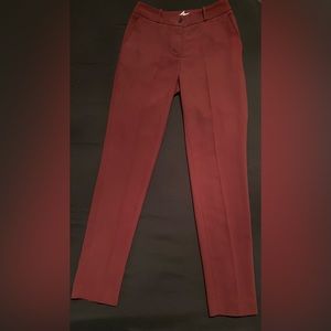 H&M Maroon Suit Pants